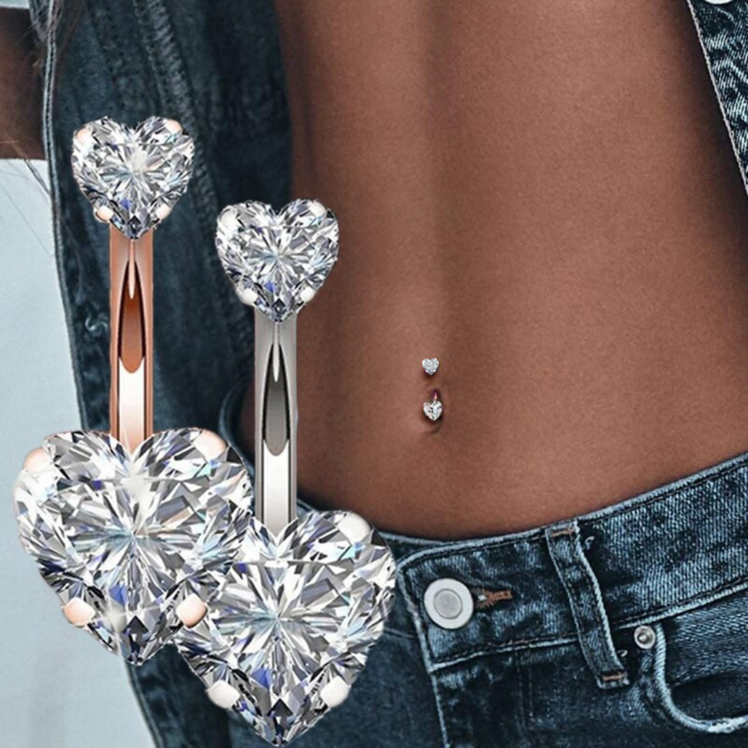 Corazón Navel Piercing❤️