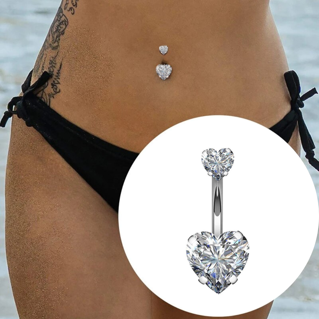 Corazón Navel Piercing❤️