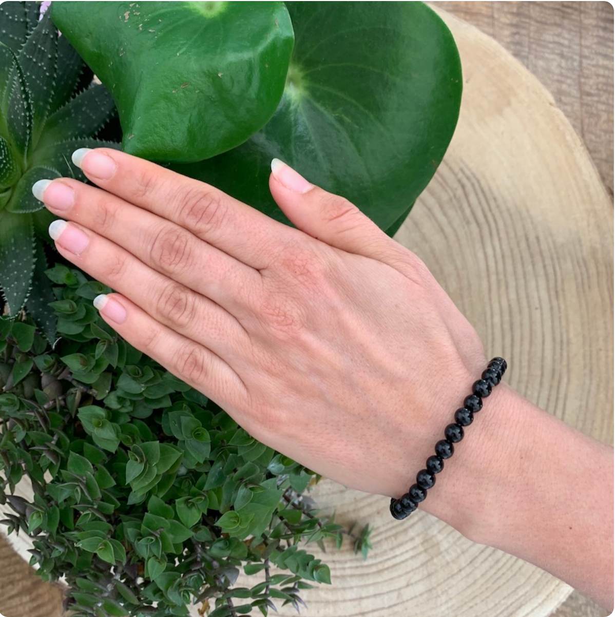 Pulsera De Obsidiana🖤